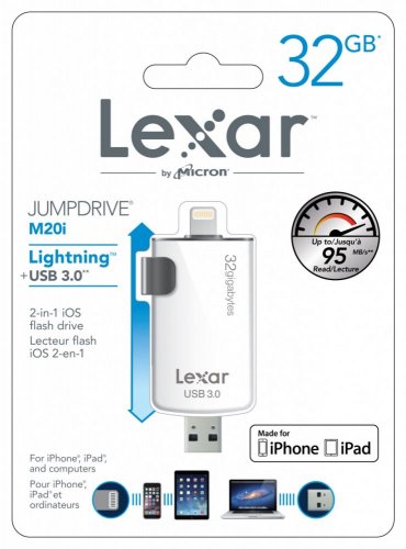 Lexar JumpDrive M20i USB 3.0 flash drive 32GB