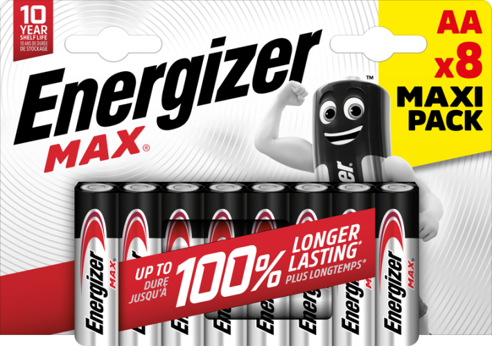 Energizer Max AA 8 Pack