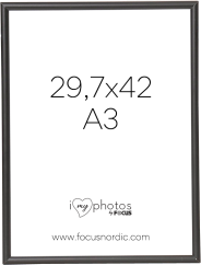 Focus Can-Can Aluminium Black 29,7x42 (A3)