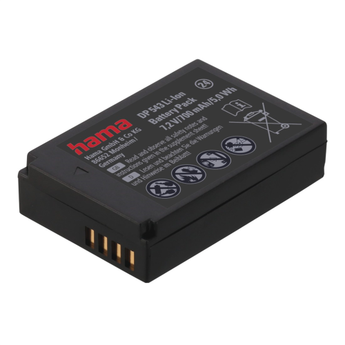Fotoakumulátor Hama typ Canon LP-E12, Li-Ion 7,2 V/700 mAh