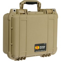 Peli™ Case 1400 Koffer mit Schaumstoff (Wüstenbraun)