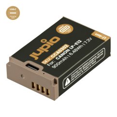 Batéria Jupio LP-E12 *ULTRA C* 900mAh s USB-C vstupom pre nabíjanie