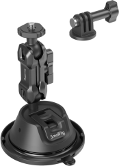 SmallRig 4193 Tragbarer Saugnapf-Halterungs-Support für Action-Kameras SC-1K