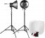 Walimex Daylight 600/600 Studio Set with Stands + Light Tent