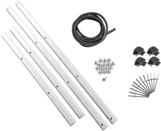 B&W Einbaurahmen (PFAF) aus Aluminum für Outdoor Koffer Typ 6700