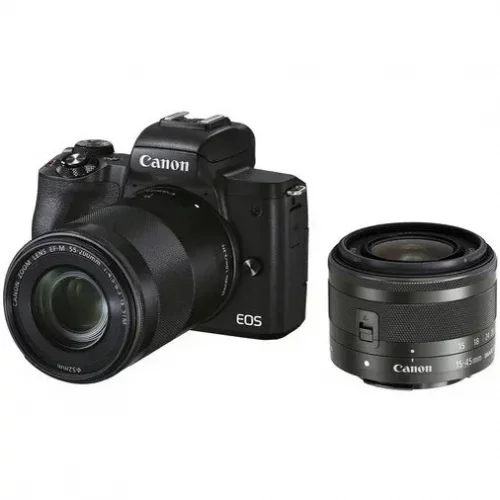 Canon EOS M50 Mark II + EF-M 15-45 + EF-M 55-200
