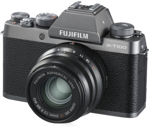 Fujifilm X-T100 telo strieborný