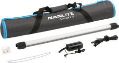 Nanlite Pavotube II 15C LED RGBWW Tube Light 1 Light Kit