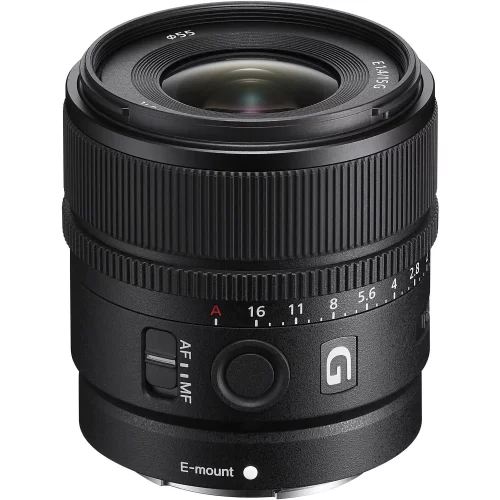 Sony E 15mm f/1.4 G (SEL15F14G) Lens