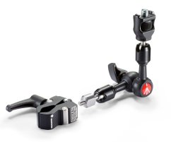 Manfrotto 244MICROKIT Mikro variabilní rameno, protirotační nástavec, svorka