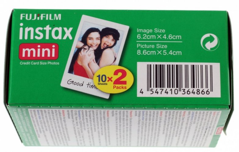Fujifilm Instax Mini Color-Film (2-er Pack, 20 Fotos)