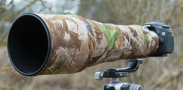 Wildlife Watching Supplies maskovací návlek pre Canon 300 f2,8 NIS