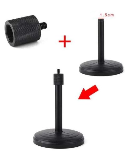 forDSLR redukce matka 5/8 palce na šroub 1/4 palce