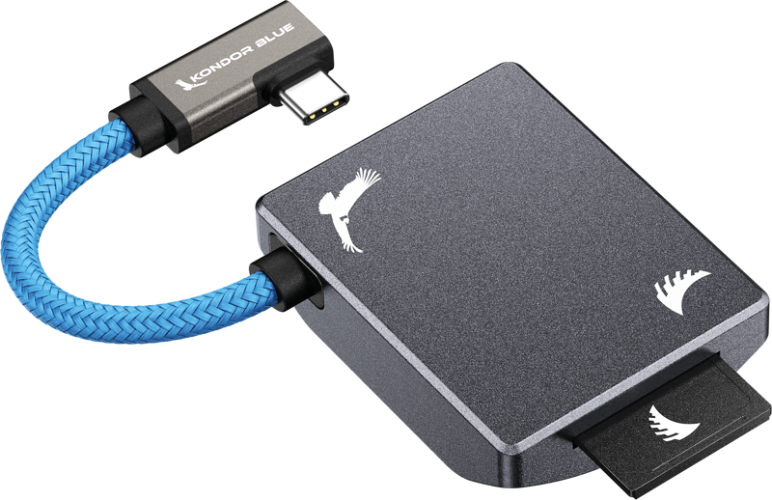 Angelbird Kondor Blue SD-Aufnahmemodul (MagSafe-kompatibel extern) Weltraumgrau