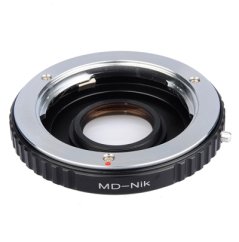 B.I.G. adaptér objektivu Minolta MD na Nikon tělo
