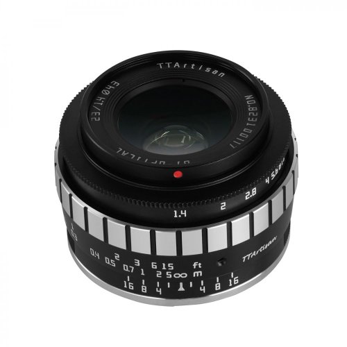 TTArtisan 23mm f/1,4 (APS-C) čierna/strieborná pre Canon EF-M