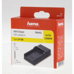 Hama USB foto nabíjačka pre Canon LP-E8