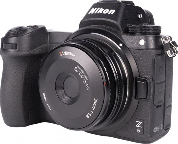 7artisans 35mm f/5,6 WEN Pancake Objektiv für Nikon Z