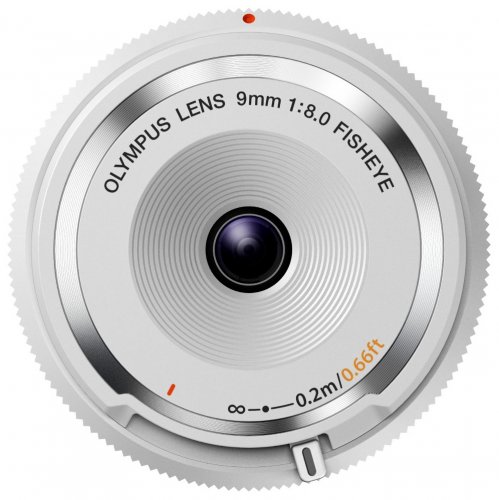 Olympus BCL-0980 Body Cap Lens 9mm f/8 Black