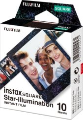 Instantný film Fujifilm INSTAX square film STAR ILLUMI 10 fotografií