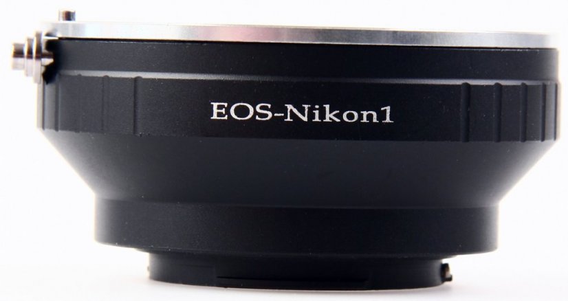 Adaptér bajonetu pre Nikon 1 na objektívy Canon EOS
