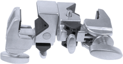 Kupo KCP-720 Double Convi Clamp - Silver