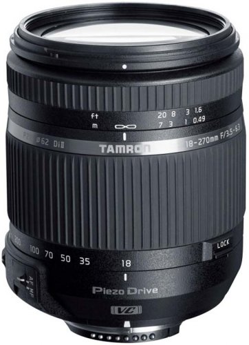 Tamron 18-270mm f/3.5-6.3 Di II VC PZD Lens for Canon EF