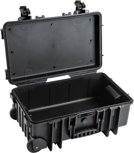 B&W Outdoor Koffer Typ 6600 Leer Schwarz