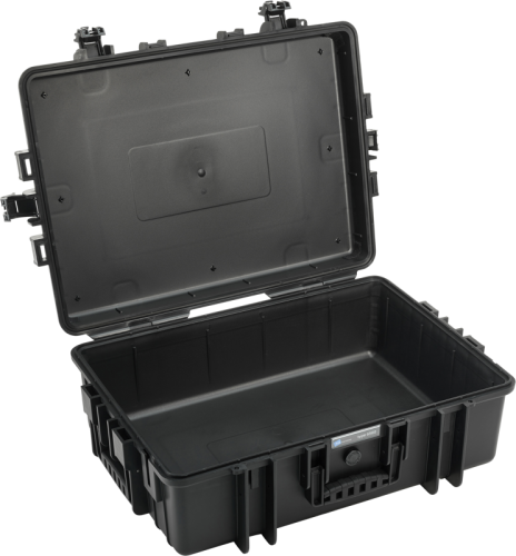 B&W Outdoor Case 6500, prázdný kufr černý