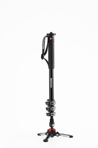 Manfrotto XPRO hliníkový 4 sekční videomonopod s FLUIDTECH základnou