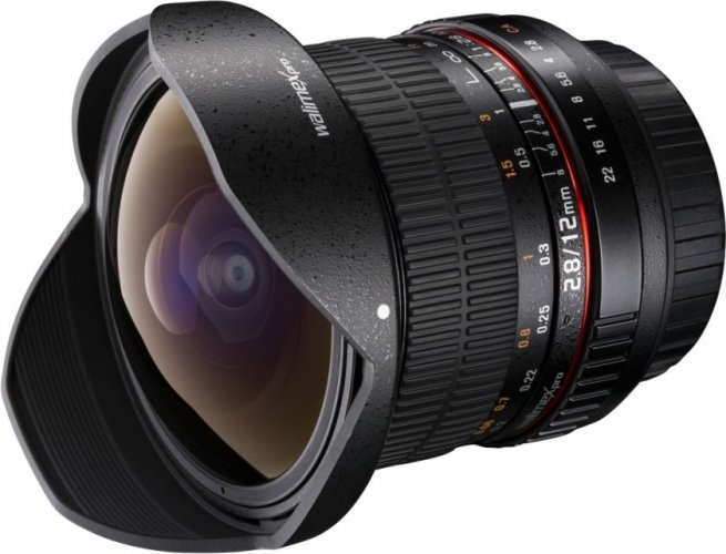 Walimex pro 12mm f/2,8 Fisheye DSLR Lens for Nikon F (AE)
