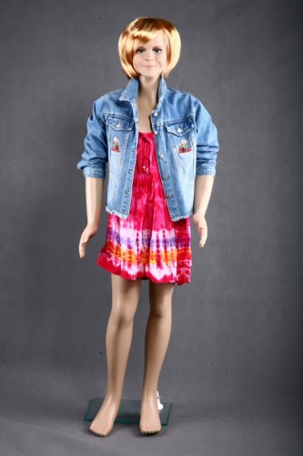 forDSLR dětská holčičí paruka zlatá