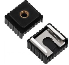 forDSLR Speedlite Cold Shoe Adapter with 1/4" Female Screw