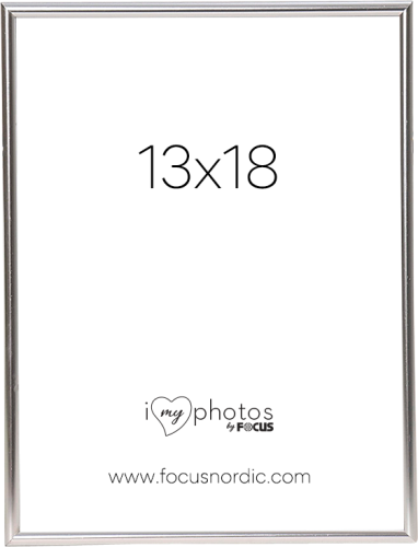 Focus Can-Can Shiny Silver 13x18
