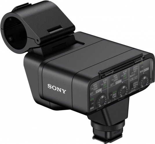 Sony XLR-K3M Dual-Channel Digital XLR Audio Adapter + Microphone