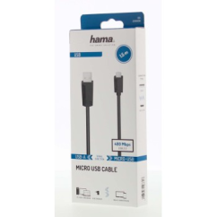 Hama micro USB 2.0 kábel, 1,8 m