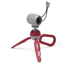 Joby HandyPod Clip (Red) – stylový vlogovací stativ s karabinou