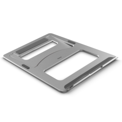 Hama Aluminium, stojan na notebook, od 28 cm (11") do 40 cm (15,6") , skladací, hliníkový,strieborný