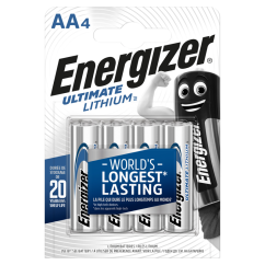 Energizer Ultimate Lithium AA 4 pack