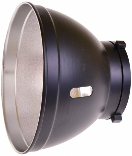 18-cm-Reflektor mit Loch für Schirm für Bowens-System