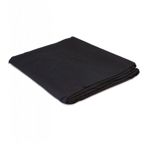 Helios fabric background UNI, black, 300x700 cm