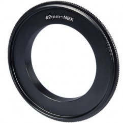 B.I.G. reverzní kroužek objektiv 62 mm na Sony E tělo