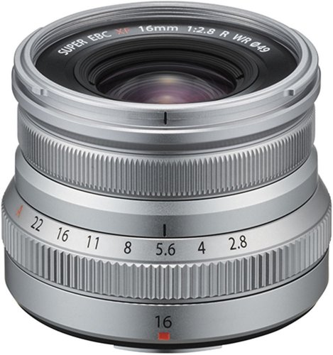 Fujifilm Fujinon XF 16mm f/2.8 R WR Lens Silver