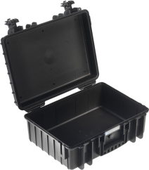 B&W Outdoor Case 5000, prázdný kufr černý