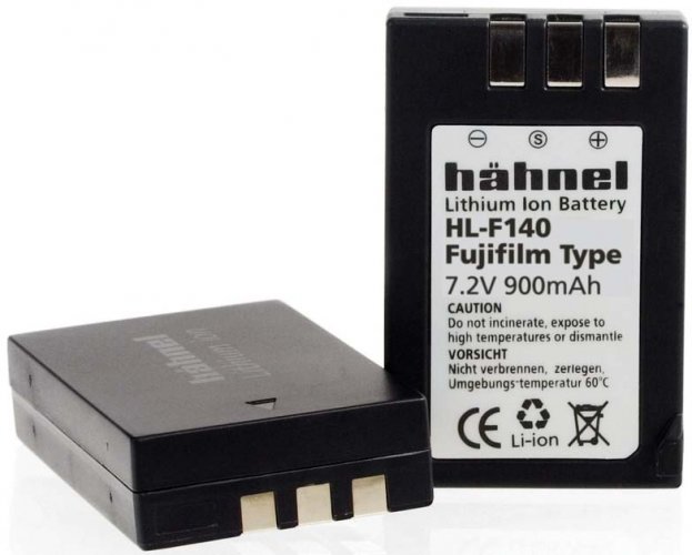 Hähnel HL-F140, Fujifilm NP-140, 900mAh, 7.2V, 6.5Wh