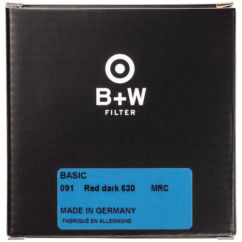 B+W 67mm tmavě červený filtr 630 MRC BASIC (091)