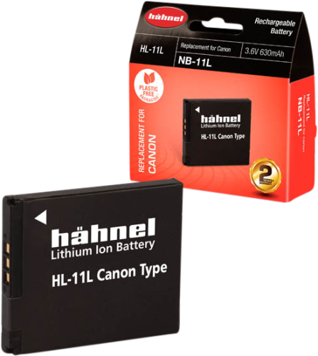 Hähnel HL-11L, Canon NB-11L, 3.6V 630mAh, 2.3Wh