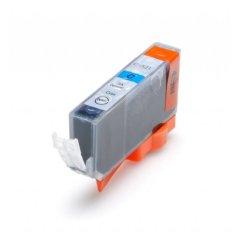 Atrament CLI-521C kompatibilní azurový pro Canon Pixma IP3600, IP 4600, MP 540 (11ml)