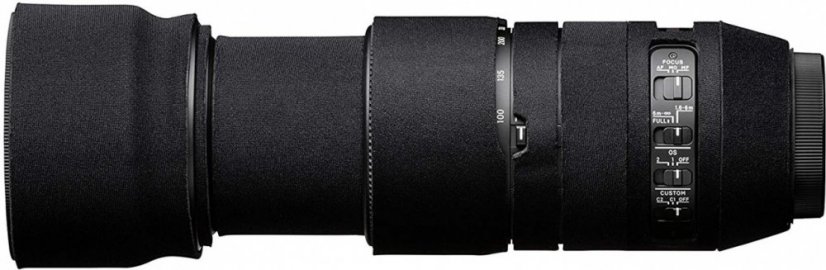 easyCover Lens Oaks Objektivschutz für Sigma 100-400mm f/5-6,3 DG OS HSM Contemporary (Schwarz)