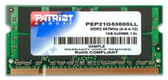 Pamäť Patriot SO-DIMM DDR2 2GB SL PC2-6400 800MHz CL6